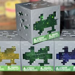 Minecraft Jelly Cubes Squishy Squeeze Collectible Fidget Toy New