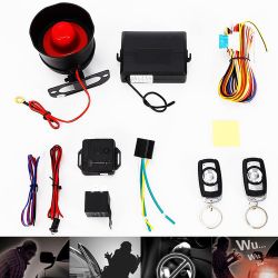 1 Way Car Security Burglar Alarm 