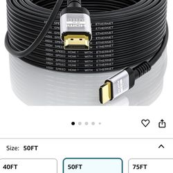 NEW 4K HDMI CABLE  50 FT