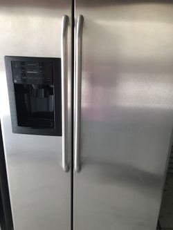 Ge stainless steel refrigerator