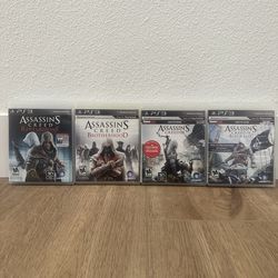PS3 game bundle — Assassin’s Creed series