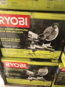 Ryobi 10” sliding miter saw