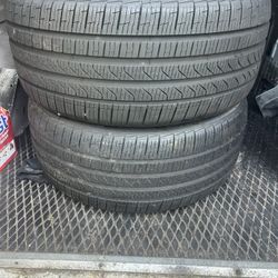 2 Tires  235/40/r19 Pirelli They Are In Very Good Condition 