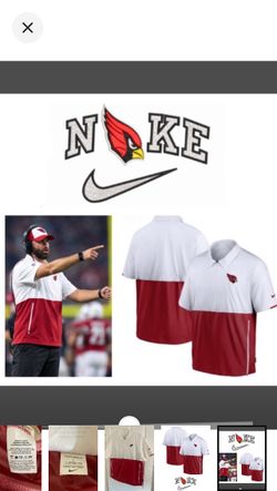 Nike NFL On-Field Short Sleeve Jacket-2020 AZ Cardinals Team Issued (Cam Turner)