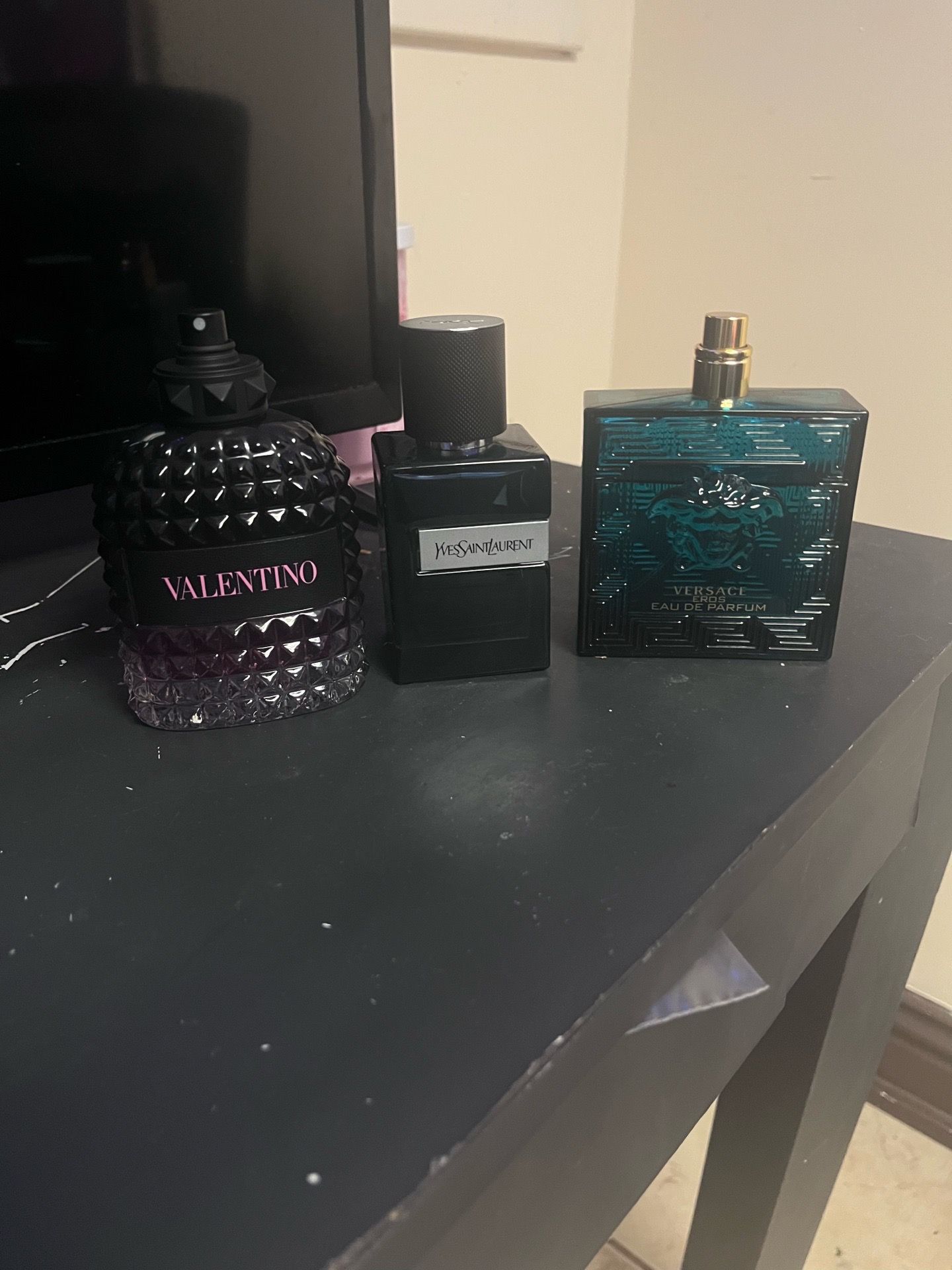 Cologne each bottle around 3/4 full (send offers)