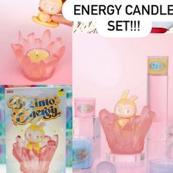 Exclusive/Rare Labubu Big into Energy Scented Candle Sold at LESS THAN Retail $ -Authentic/Popmart 