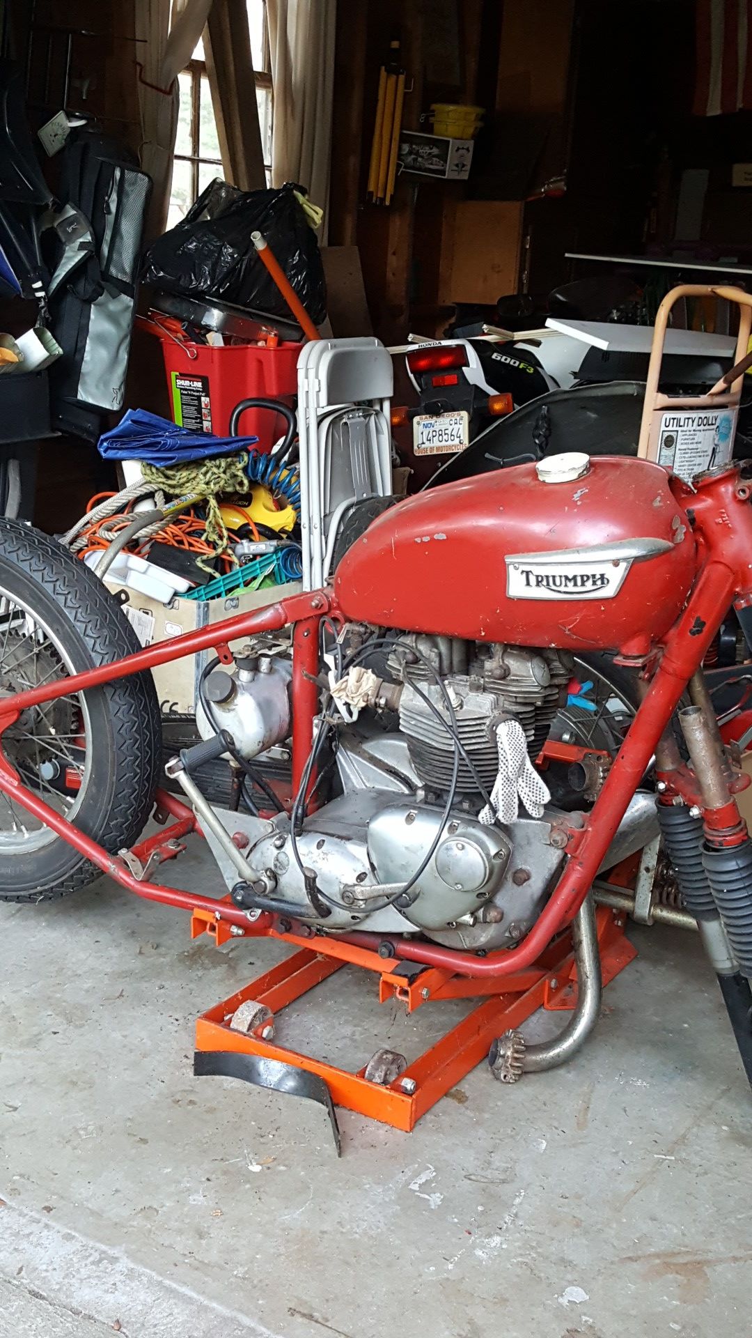 Triumph Bonneville t120r project