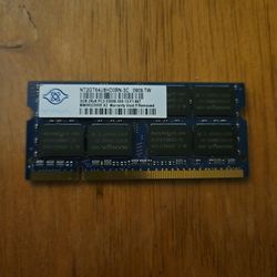 Nanya 2Gb Sodimm Ram stick