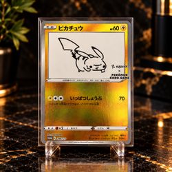 Pikachu Yu Nagaba Promo Pokemon Card 208/S-P - Sealed