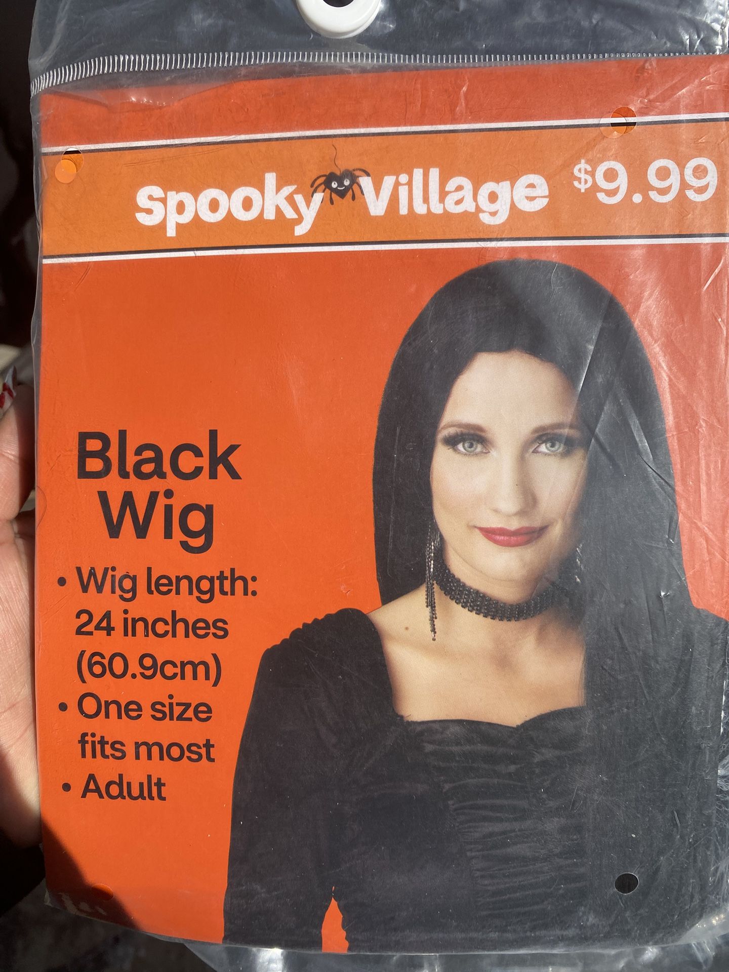 Black Long Wig