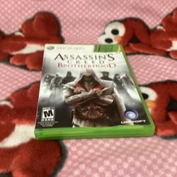 Xbox 360 Assassins Creed Brother Hood Video Game 