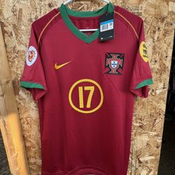 Ronaldo Portugal 2004 Home Jersey Size M