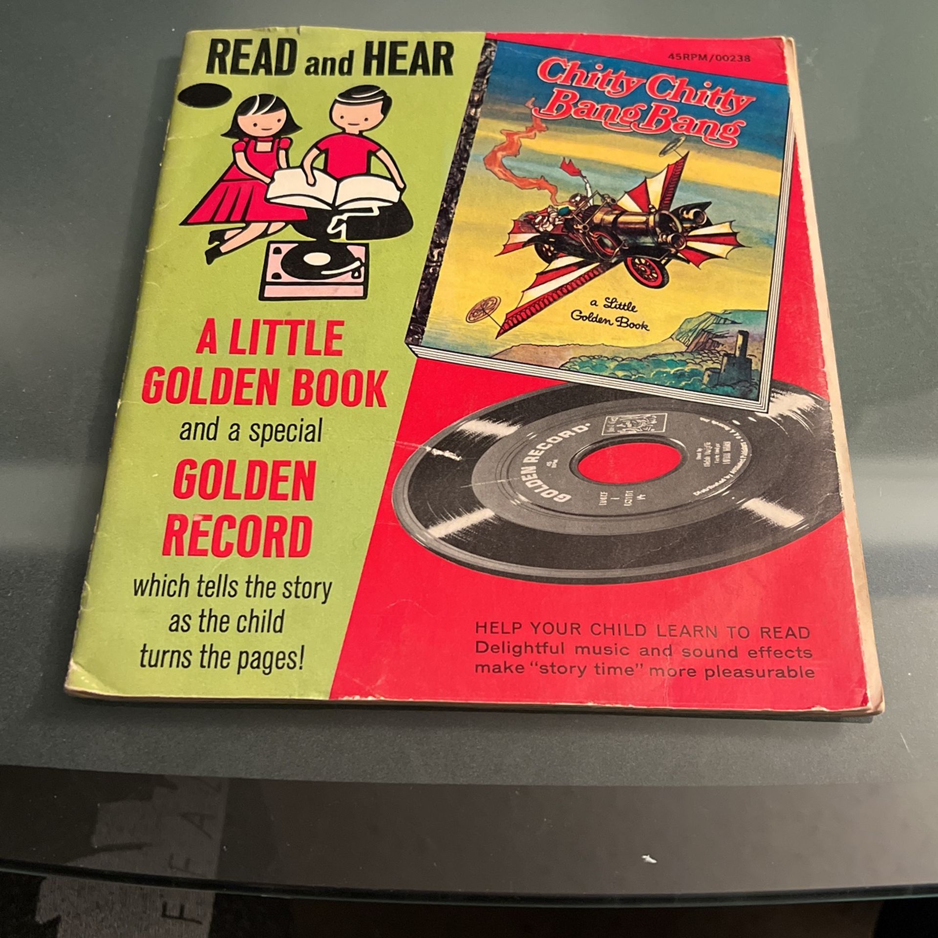 Chitty Chitty Bang Bang 45RPM Record