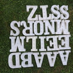 Led letters lights