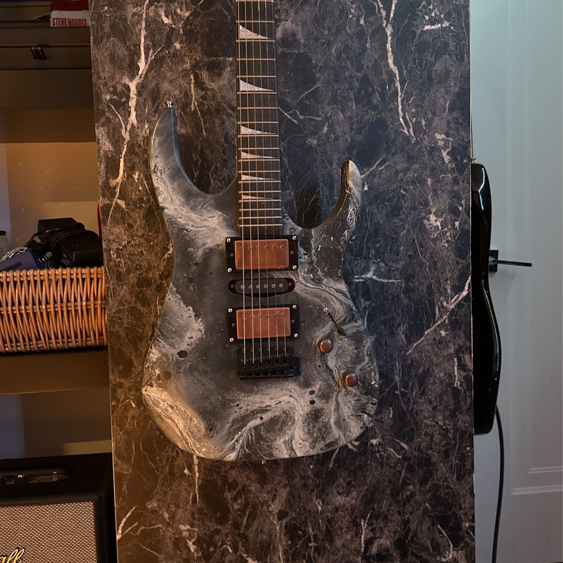 Custom Hydro Dipped Electric Guitar