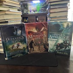 Secrets of the Pied Piper Lot - All 3 Books! Hardcover Ex-Library - Excellent Condition