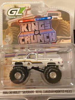 Greenlight 1986 Chevrolet Silverado RCMP diecast