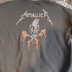 Original Metallica Sweatshirt Size Medium