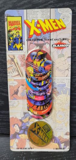 Vintage Marvel Comics X-Men Milk Caps POGS **SEALED**