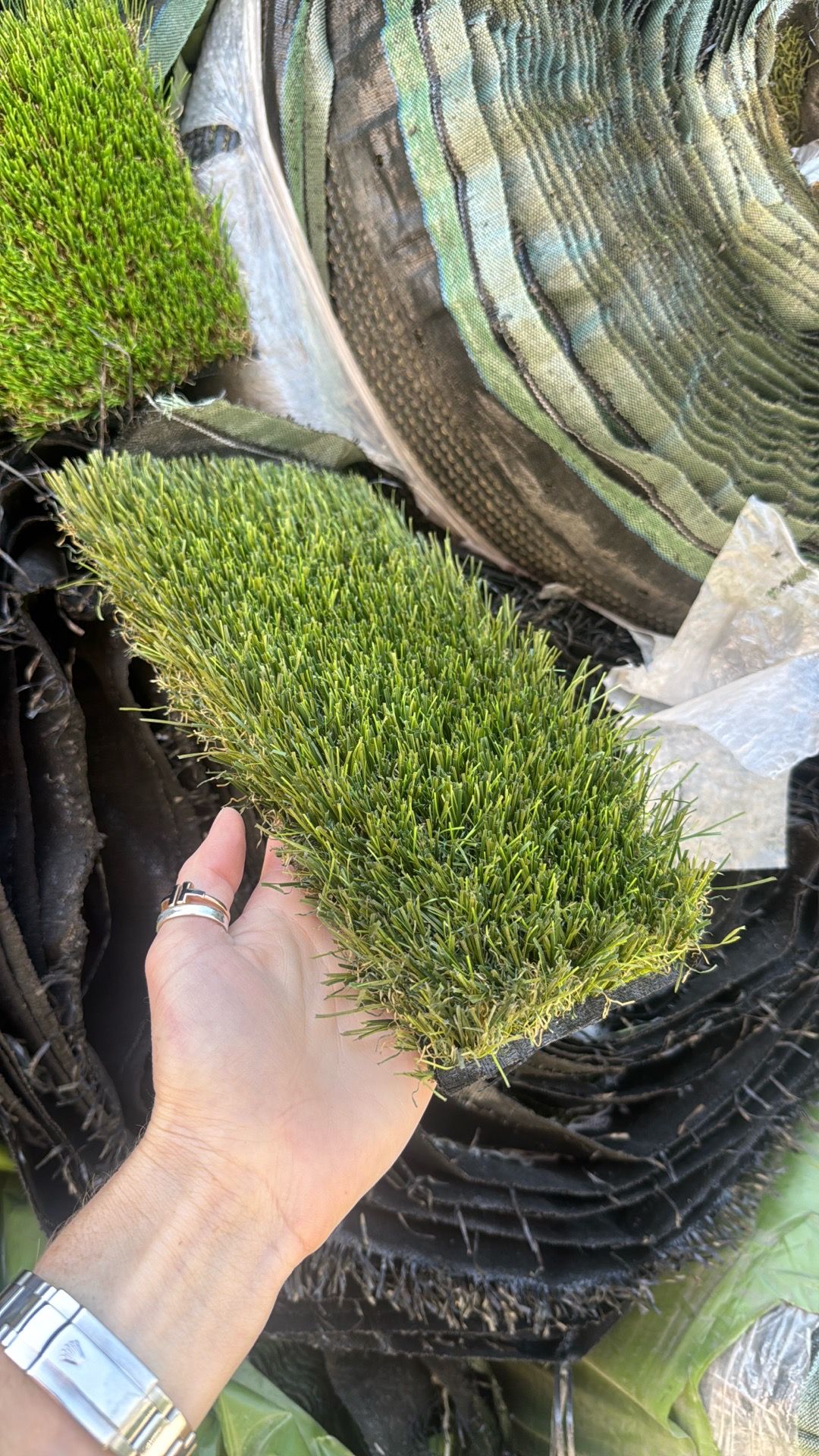 Full roles of Turf Artificial Grass special memorial Day pricing blowout sale