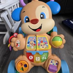 Fisher-Price Smart Stages Puppy Walker - Lights & Music 