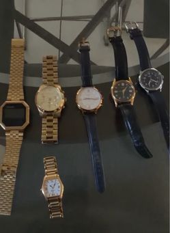 Relojes lote de 6