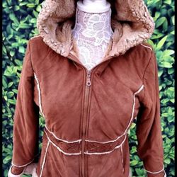 Young Girl Warm Coat Size 14/16