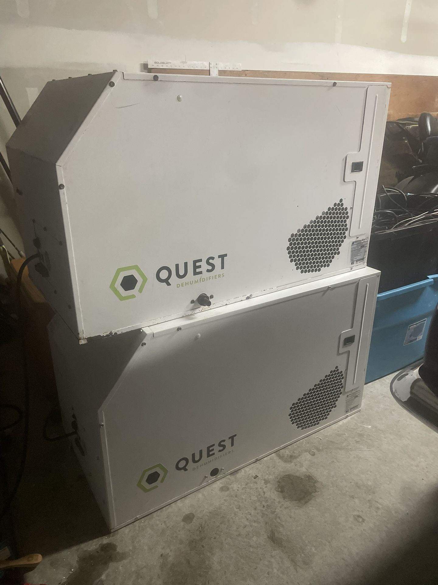 Quest Dual 205 Overhead Dehumidifier