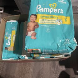Pampers Diaper Size 1&2
