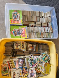 Thousands and thousands of sports cards baseball football basketball