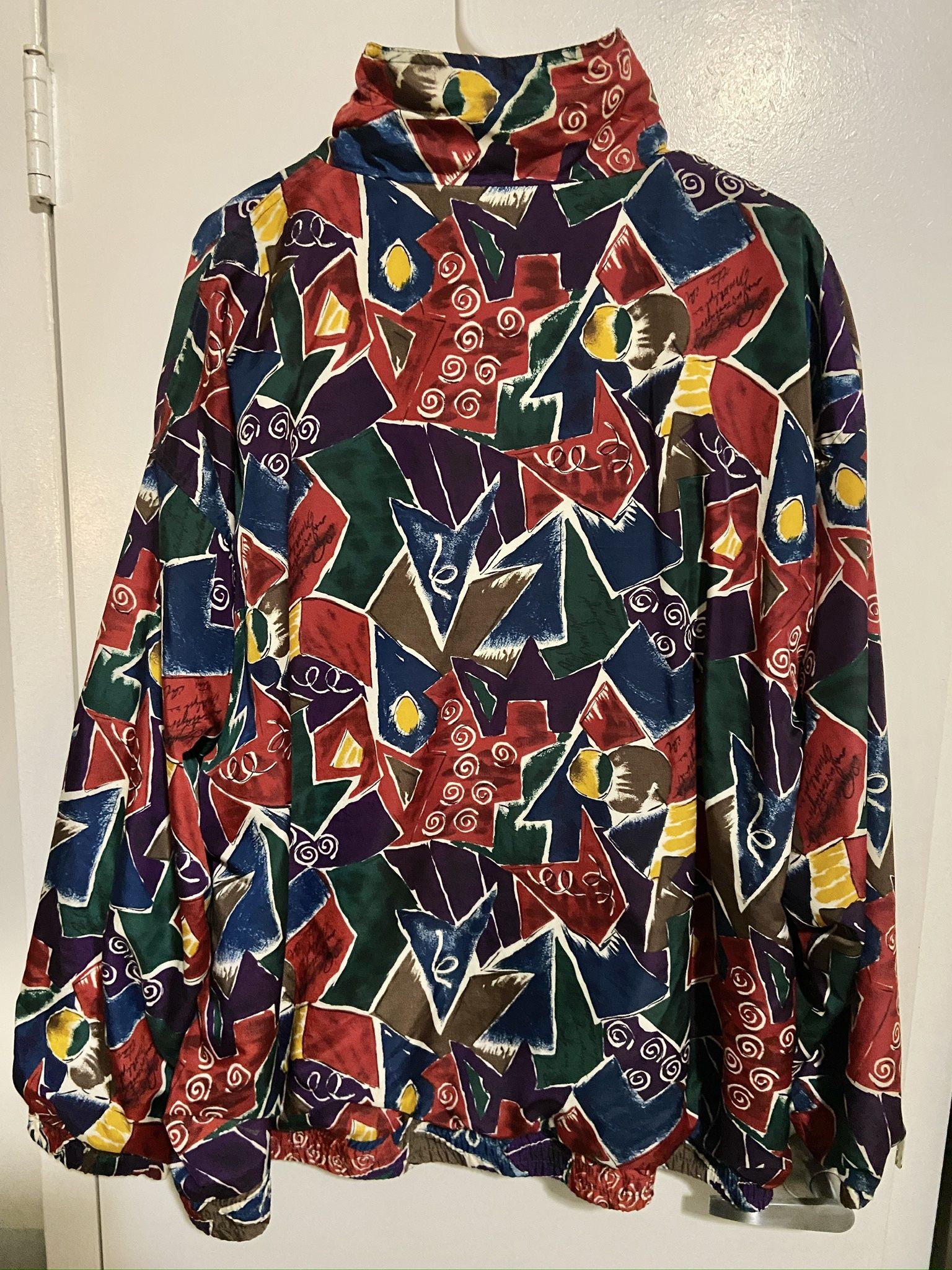EVR Vintage Windbreaker Bomber Jacket