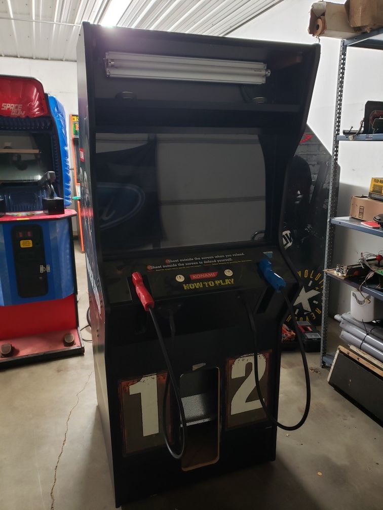 Konami warzaid arcade video game partout