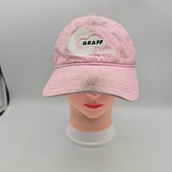 GraffDavison (Michigan)Pink SolidTwillAdjustableStrapbackHat.  7