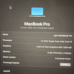 2020 MacBook Pro 