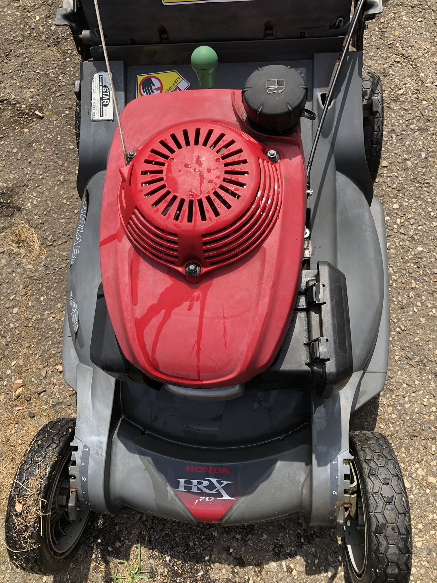 Self Propelled Honda Lawn Mower Blade Removal Honda Hrx2172vka