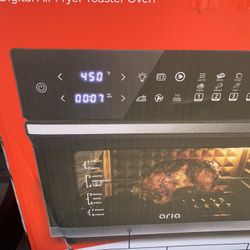 New Aria Wave Digital Air Fryer Toaster Oven