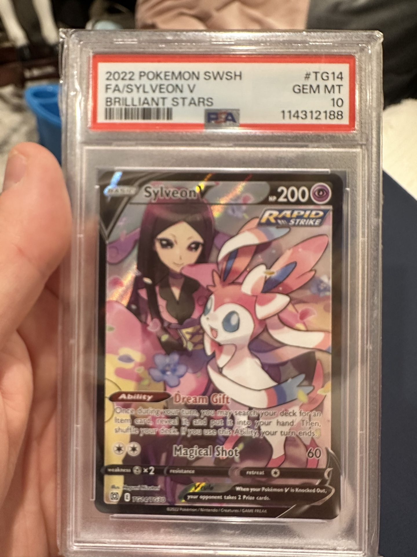 Sylveon Brilliant Stars Psa 10