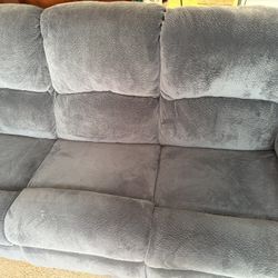 Reclining Couch And Over Size Reclining Chair