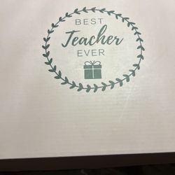 Best Teacher Ever Gift Set