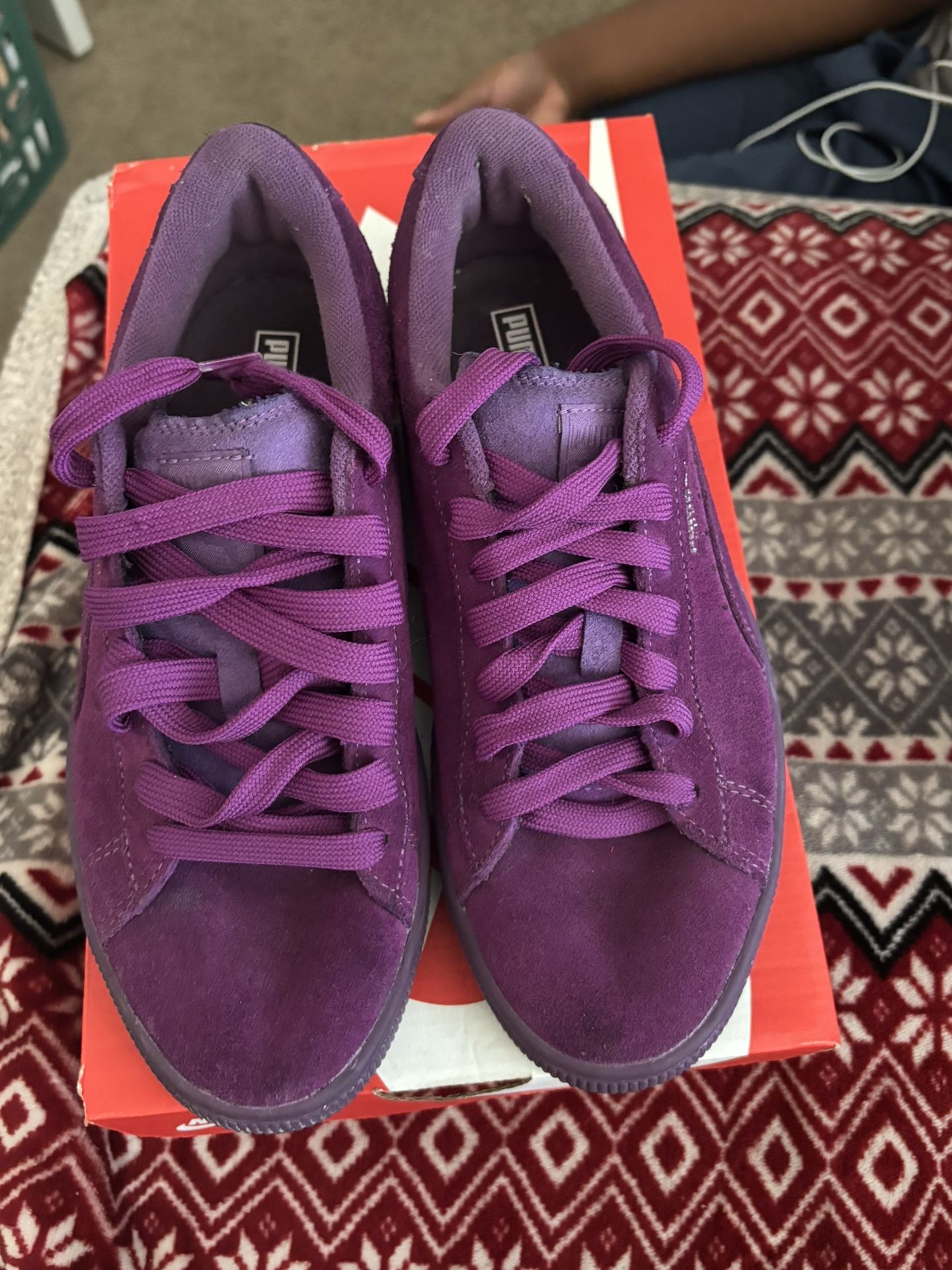 Purple Pumas Size 7 In Women’s
