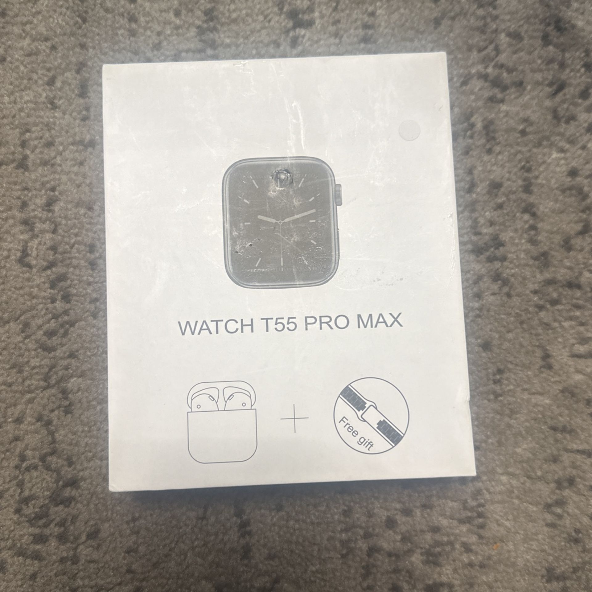 smart watch + earphones
