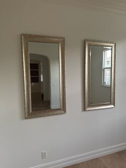 FREE - 2 large wall mirrors