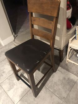 2 Courter Height Chair/stool  