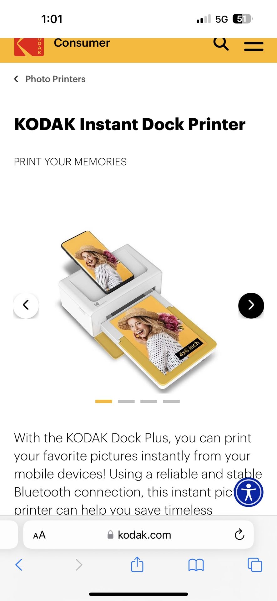 kodak photo printer 