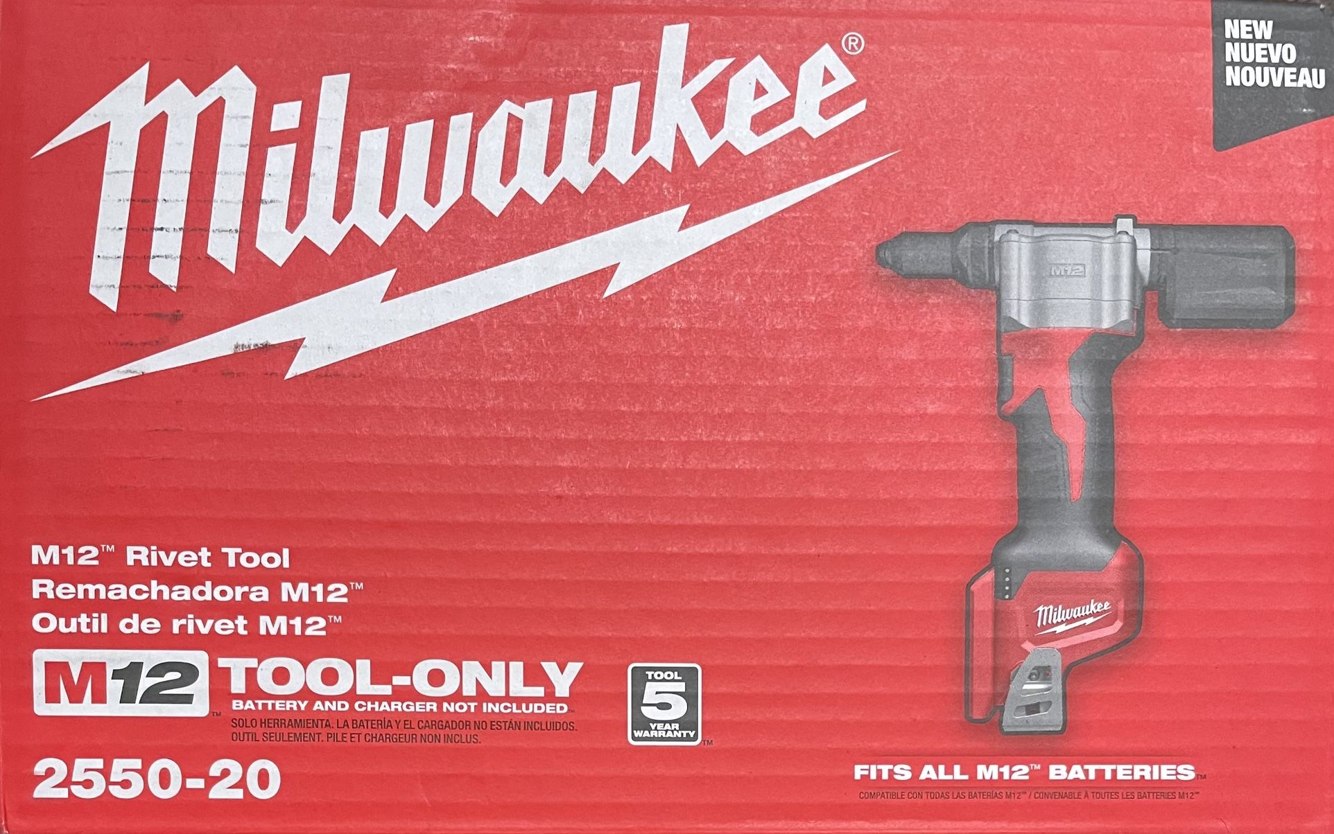 M12 Rivet Tool Home & Garden