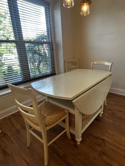 Pottery Barn Shayne Drop Leaf Kitchen Table
