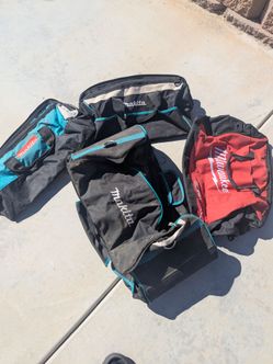 4 bolsas para herramienta