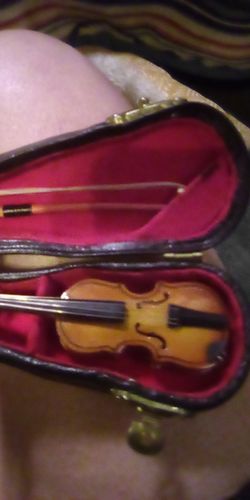 Rare Minature Vintage Violin