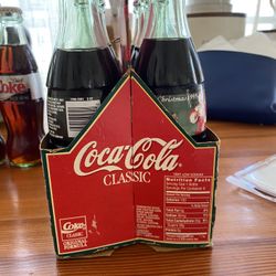Vintage Glass Coke Bottles 80’s/90’s’00