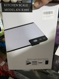 NEW DIGITAL KITCHEN SCALE LED DISPLAY 5kg/1G Stainless Steel Panel Electronic Scale